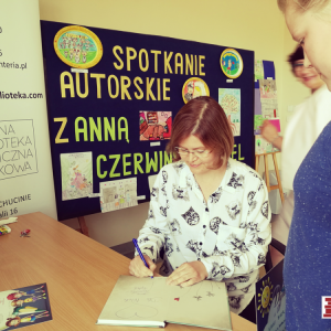  Spotkanie autorskie z Anną Czerwińską-Rydel w SP w Krokowej