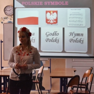Warsztaty patriotyczne - spotkanie z pisarką Moniką Sawicką-Kacprzyk / 29.04.2019