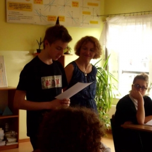 Warsztaty kreatywnego pisania w Wierzchucinie 9 maja 2013