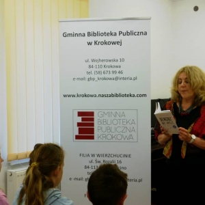 Spotkanie autorskie z Anną Onichimowską w wierzchucińskiej bibliotece / 11.05.2016